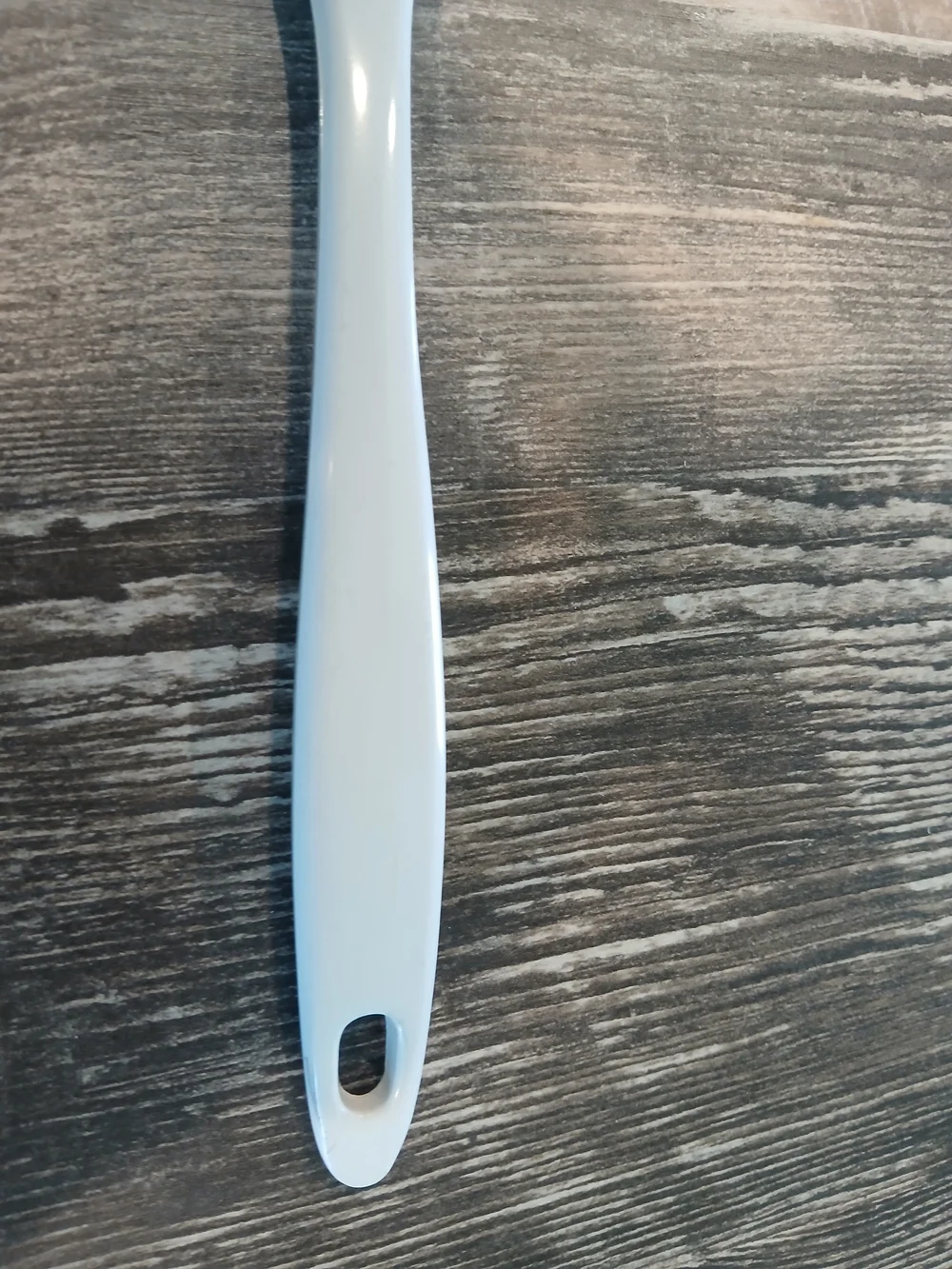 Vintage  Melamine Ware 11” White Cream Spatula Turner Flipper MCM
